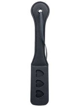 California Exotics Nocturnal Collection Heart Throb Paddle Black Paddles And Slappers